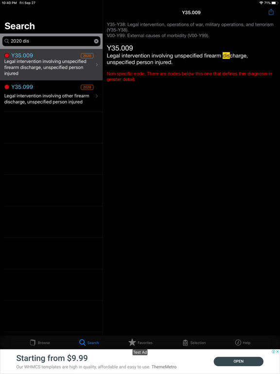 Screenshot #5 pour ICD 10 2022