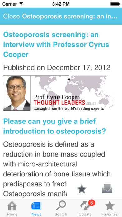 Osteoporosis by AZoMedical Screenshot