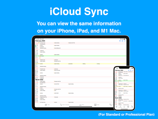 Vertical Planner:Calendar,Todo iPad screenshot 5 - Productivity app