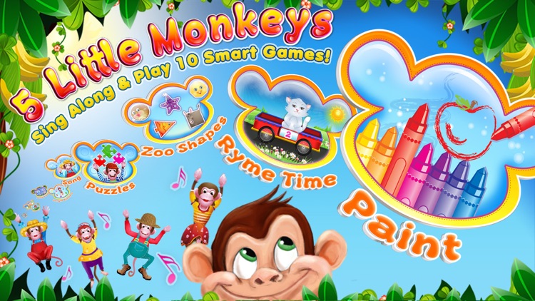 5 Little Monkeys: Songs & More