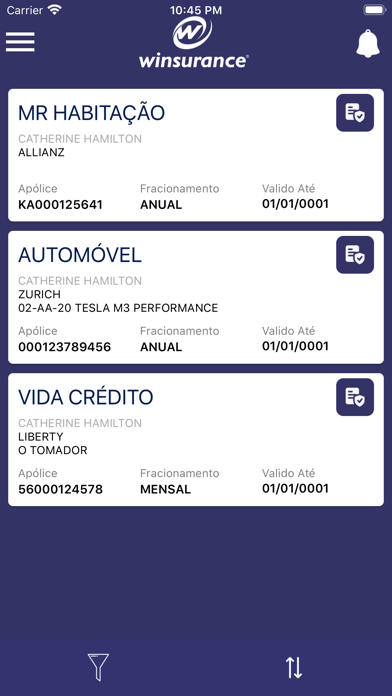 Winsurance Screenshot
