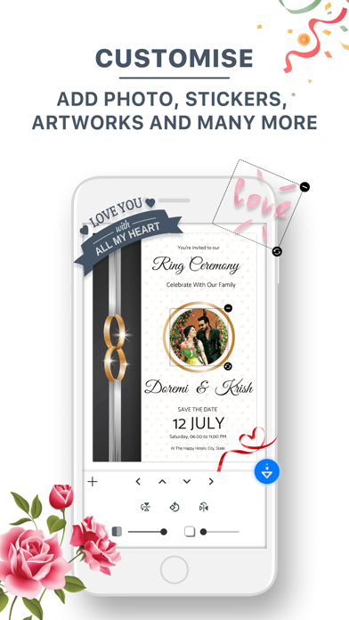 Screenshot #3 pour Invitation Maker Studio: RSVP
