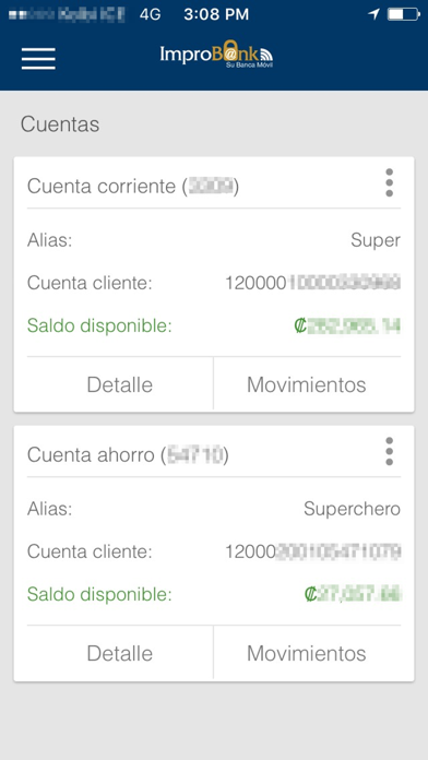 Improbank Screenshot