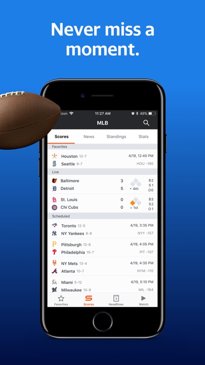 Yahoo Sports: Scores & News screenshot-4