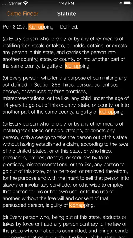California Crime Finder-Phone screenshot 8 of 9