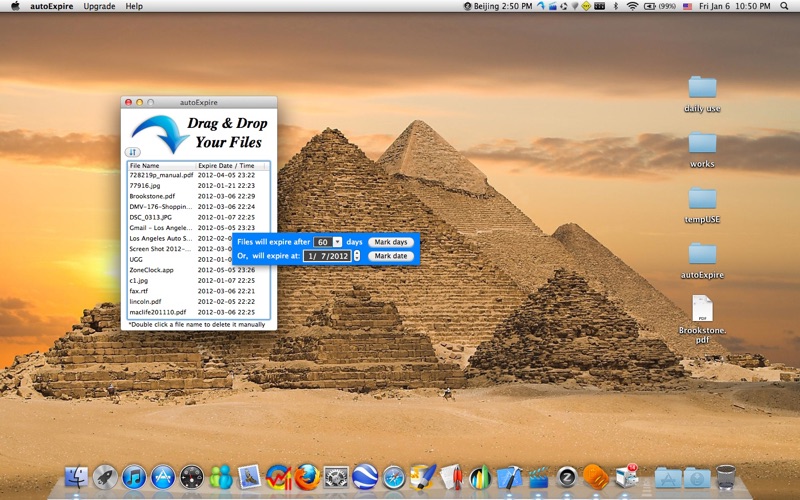 Screenshot #3 pour autoExpire