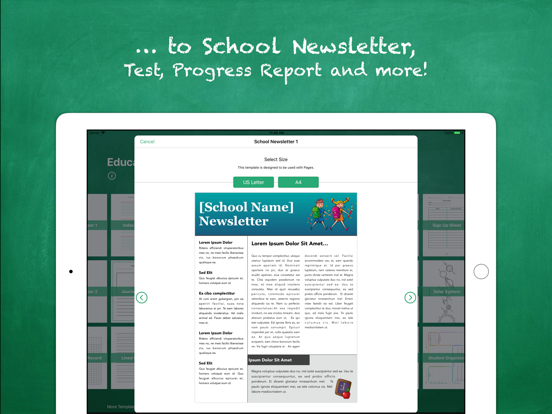 Screenshot #6 pour Education Templates by Nobody