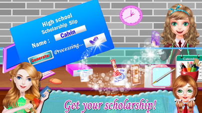 High School Cashier Game iPhone screenshot