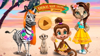 Jungle Animal Hair Salon 2 Screenshot