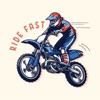 Motorbike Ride Stickers - iPhoneアプリ