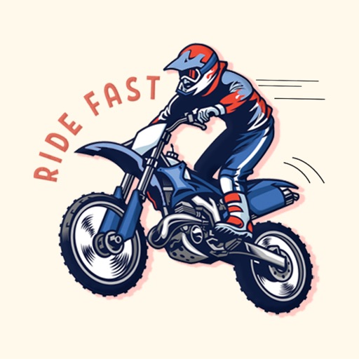 Motorbike Ride Stickers icon
