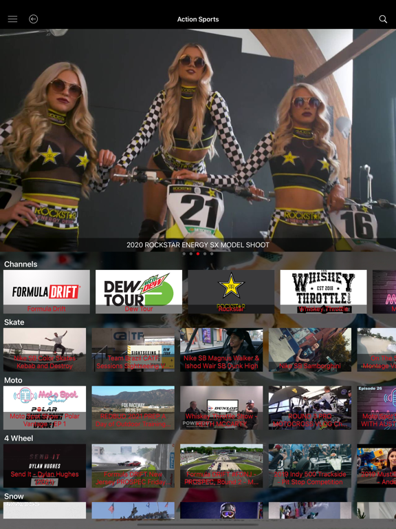 Spot Network iPad screenshot 9 - Entertainment app