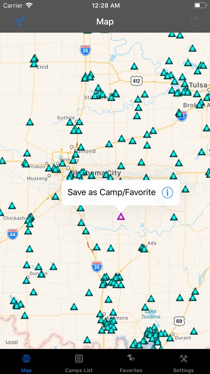 Oklahoma – Camping & RV spots screenshot-3