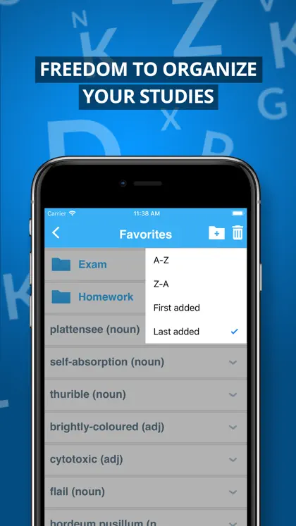 Captura de tela 4 de 5 de Advanced Dictionary&Thesaurus
