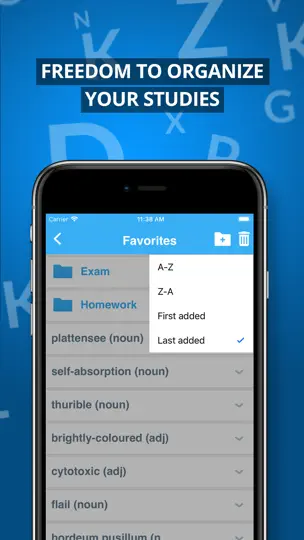 Advanced Dictionary&Thesaurus iPhone-skjermbilde 4