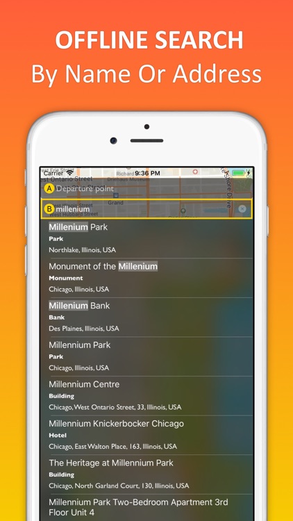 Chicago offline map & nav screenshot-3
