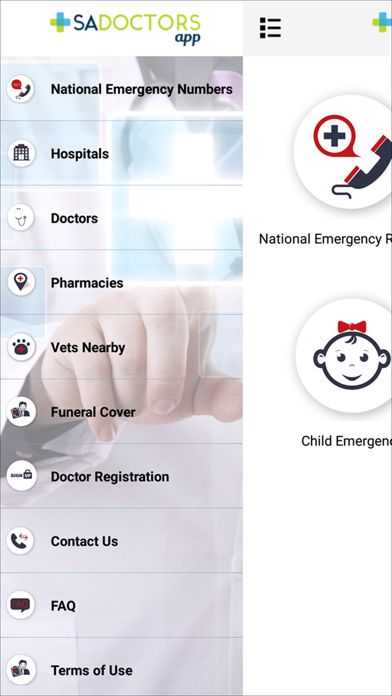 Screenshot #1 pour SA Doctors App