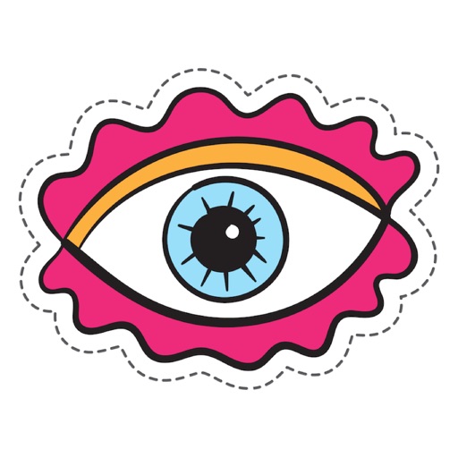 Funny Eyes Stickers