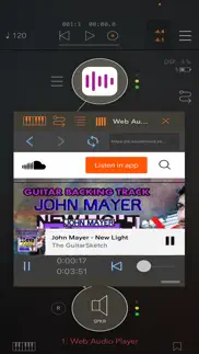 web audio player iphone screenshot 1