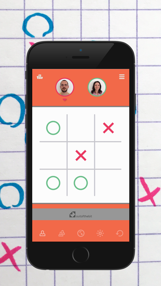 #2. Tic Tac Toe (iOS) 由: OutOfTheBit Ltd