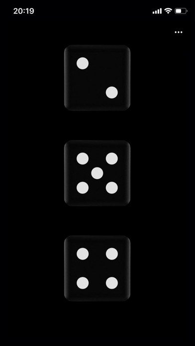 Black dice Screenshot