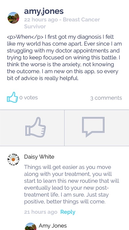 Cancer. Together. screenshot-4