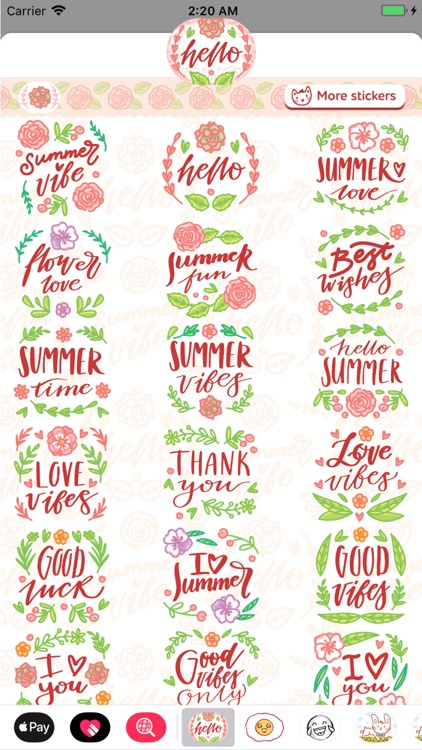 Flowers Calligraphy! screenshot-4