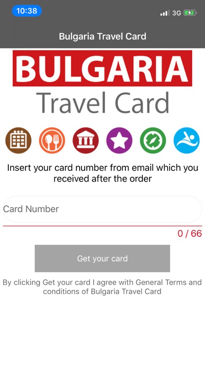 Bulgaria Travel Card