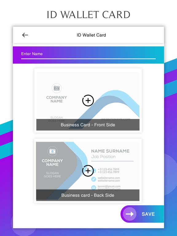 Screenshot #5 pour ID Proof & Card Mobile Wallet