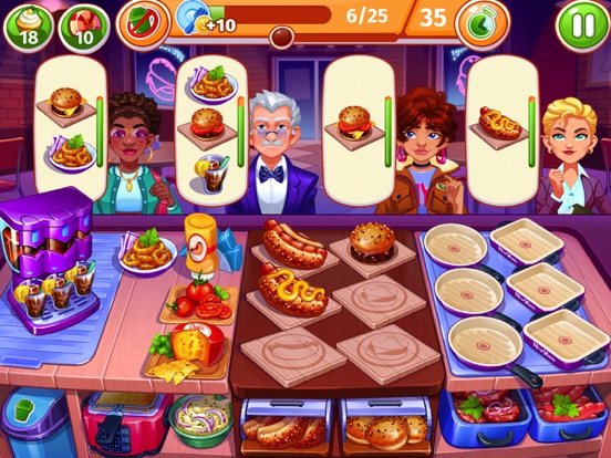 Cooking Craze: een kookspel iPad app afbeelding 6