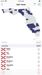 USA Travel: I've Been in US screenshot