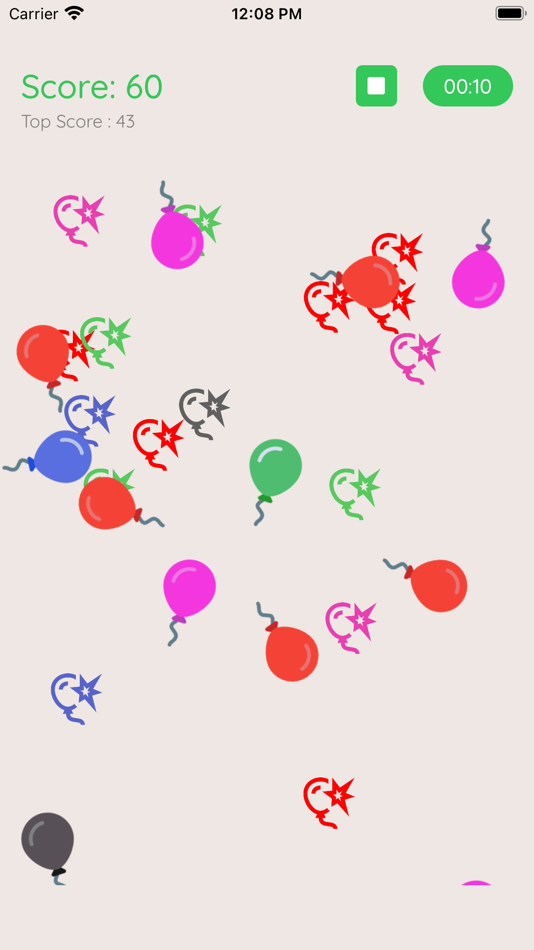 #2. Balloon Games (iOS) By: Nandha Kumar Ravi