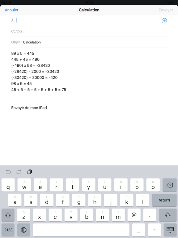 Screenshot #5 pour Calculatrice