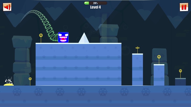 Square Dash GeoMetry jump fast