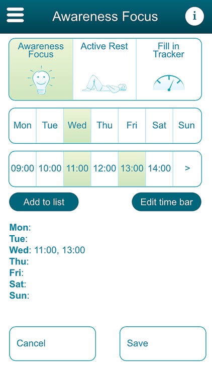 Awareness in Activity