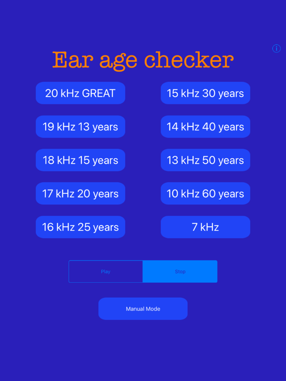 Screenshot #5 pour EarAgeChecker