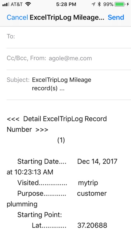 ExcelTripLt screenshot-3