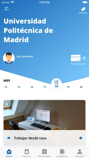 UPM Politécnica de Madrid screenshot 2