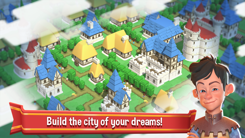 Crafty Town Idle City Builder official gameplay screenshot 4
