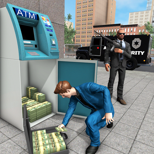 Bank ATM Cash Security Van