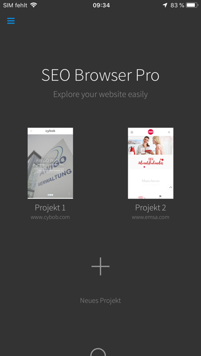 SEO Browser Pro Screenshot