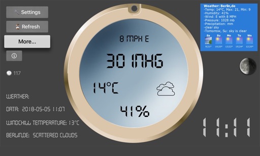 LCD Weather Barometer icon