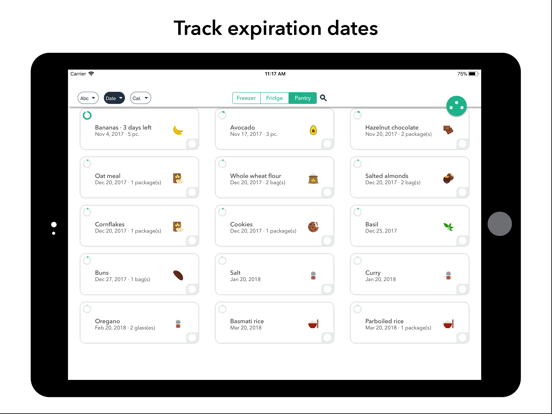 Screenshot #5 pour NoWaste - Food inventory list