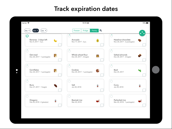 NoWaste - Food inventory listのおすすめ画像2