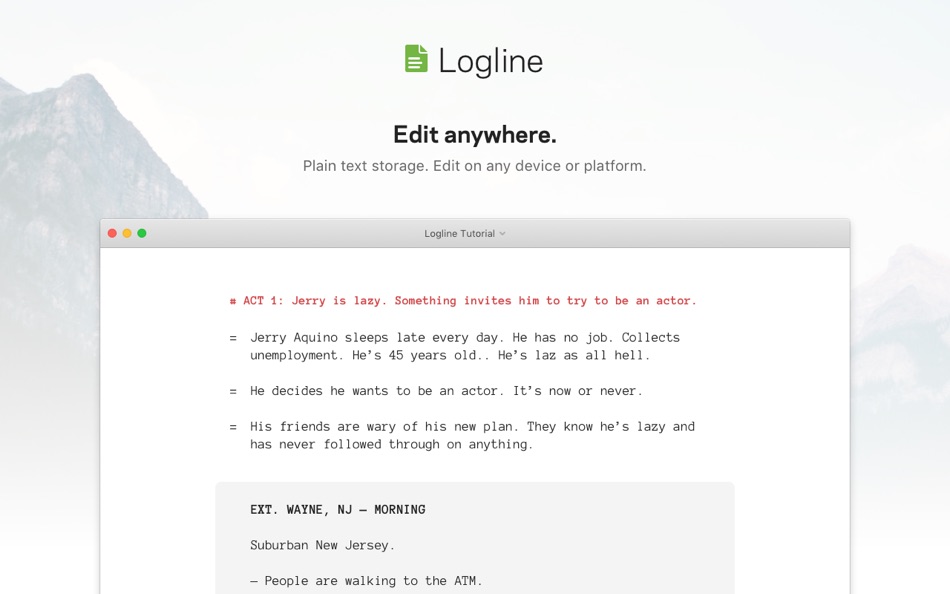 #3. Logline (macOS) Podle: 93bases, LLC