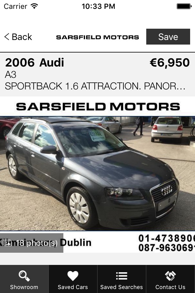 Sarsfield Motors screenshot 3