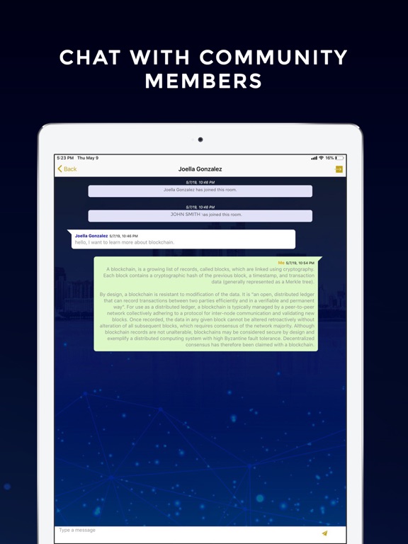Screenshot #6 pour Blockchain Nation: crypto news