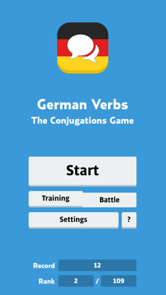 German Verbs Game screenshot 5