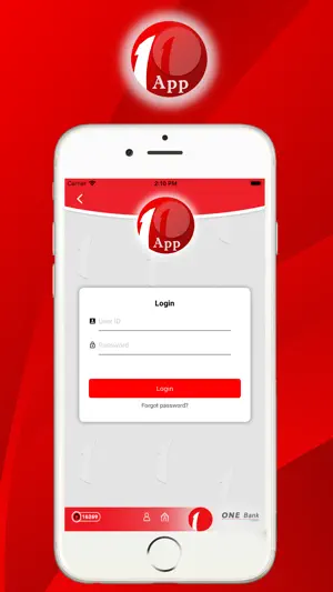 ONE Bank App screenshot 2