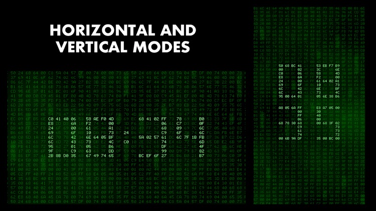 Hacker Clock - Green Matrix